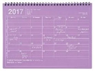 Mark´S - MARK'S 2017 Tischkalender M // Purple