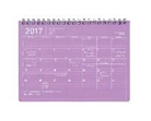 MARK'S 2017 Tischkalender S // Purple