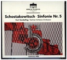 Berliner Sinfonie-Orches, Kurt Sanderling, Dmitri Schostakowitsch, Dmitrij Schostakowitsch - Sinfonie Nr. 5, 1 Audio-CD (Hörbuch)