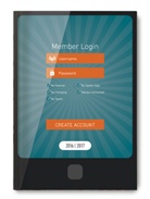 ALPHA EDITION - Collegetimer A6 day by day Smartphone 2016/2017