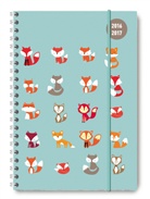 ALPHA EDITION - Collegetimer A5 Fox 2016/2017 - Ringbuch