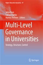 Jetta Frost, Fabia Hattke, Fabian Hattke, Markus Reihlen - Multi-Level Governance in Universities