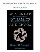 Mitchal Dichter, Dichter Mitchal, Steven H. Strogatz, Steven H. Dichter Strogatz - Student Solutions Manual for Nonlinear Dynamics and Chaos