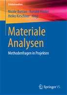Nicole Burzan, Ronal Hitzler, Ronald Hitzler, Heiko Kirschner - Materiale Analysen