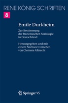 René König, Clemen Albrecht, Clemens Albrecht - Emile Durkheim