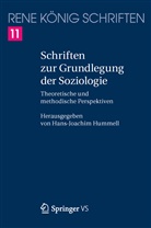 René König, Hans J. Hummell, Hans-Joachi Hummell, Hans-Joachim Hummell - Schriften zur Grundlegung der Soziologie