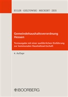 Thoma Euler, Thomas Euler, Stefa Gieltowski, Stefan Gieltowski, Matthias Meckert, Matthias J. Meckert... - Gemeindehaushaltsverordnung Hessen; .