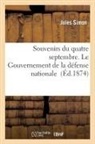 Jules Simon, Simon-j - Souvenirs du quatre septembre. le