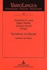 Alexandra N. Lenz, Edgar Radtke, Simone Zwickl - Variation im Raum