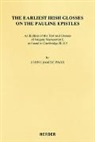 John Liam de Paor, John Liam (Dr.) de Paor, John Liam de Paor, John Liam de Paor - The Earliest Irish Glosses on the Pauline Epistles