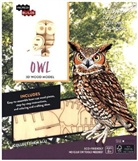 Ruth Tepper Brown, Insight Editions, Ruth Tepper Insight Editions (COR)/ Brown, RUTH TEPPER BROWN, Insight Editions - Owl 3d Wood Model