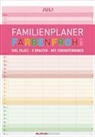 Alpha Edition - Familienplaner Farbenfroh 2017 - Bildkalender