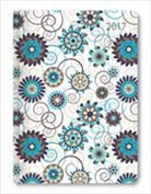 Alpha Edition - Minitimer Style Turquoise Blossoms 2017 - A6