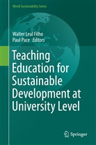 Walte Leal Filho, Walter Leal Filho, Pace, Pace, Paul Pace - Teaching Education for Sustainable Development at University Level