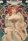 Mucha-a, Alphonse Mucha - Carnet blanc, affiche mucha,