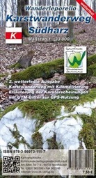 KKV Wanderkarte Karstwanderweg Südharz