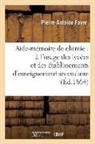 Pierre-Antoine Favre, Favre-p-a - Aide memoire de chimie: a l usage