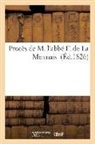 Pierre Antoine Berryer, Berryer-P - Proces de m. l abbe f. de la