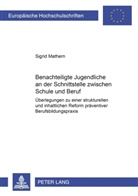Sigrid Mathern - Benachteiligte Jugendliche an der Schnittstelle zwischen Schule und Beruf