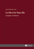 Sonia Berbinski - Le Dit et le Non-Dit