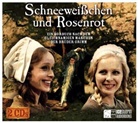 Gebrüder Grimm, Jacob Grimm, Wilhelm Grimm, Cathlen Gawlich - Schneeweißchen und Rosenrot, 2 Audio-CDs (Hörbuch)