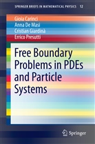 Gioi Carinci, Gioia Carinci, Ann De Masi, Anna De Masi, Cristian Giardina, Cristian et Giardina... - Free Boundary Problems in PDEs and Particle Systems