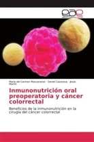 Danie Casanova, Daniel Casanova, Maria del Carme Manzanares, Maria del Carmen Manzanares, Mart, Jesús Martín - Inmunonutrición oral preoperatoria y cáncer colorrectal