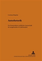 Corinna Heipcke, Anselm Maler - Autorhetorik