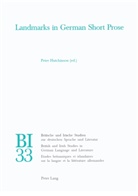 Peter Hutchinson - Landmarks in German Short Prose