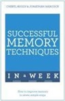 Cheryl Buggy, Jonathan Hancock, Jonathan Buggy Hancock - Successful Memory Techniques In A Week