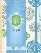 Zondervan, Zondervan, Zondervan Publishing - Niv, Holy Bible for Girls, Journal Edition, Hardcover, Cream, Elastic Closure