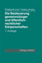 Raymon Halaczinsky, Raymond Halaczinsky, Wallenhorst, Felix Wallenhorst, Rol Wallenhorst, Rolf Wallenhorst... - Die Besteuerung gemeinnütziger und öffentlich-rechtlicher Körperschaften