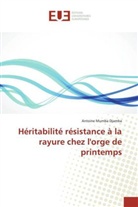 Antoine Mumba Djamba - Héritabilité résistance à la rayure chez l'orge de printemps
