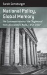GENSBURGER, Sarah Gensburger - National Policy, Global Memory