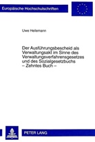 Uwe Heilemann - Der Ausführungsbescheid als Verwaltungsakt im Sinne des Verwaltungsverfahrensgesetzes und des Sozialgesetzbuchs - Zehntes Buch -