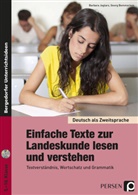 Georg Bemmerlein, Barbar Jaglarz, Barbara Jaglarz - Einfache Texte zur Landeskunde lesen und verstehen, m. 1 CD-ROM