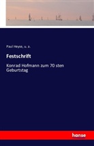 u a, U. A., Pau Heyse, Paul Heyse - Festschrift