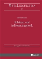 Zsófia Haase, András Kertész - Kohärenz und indirekte Anaphorik