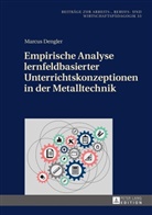 Marcus Dengler, Ralf Tenberg - Empirische Analyse lernfeldbasierter Unterrichtskonzeptionen in der Metalltechnik