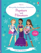 Lucy Bowman, Fion Watt, Fiona Watt, Vicky Arrowsmith, Stella Baggott - Mein großes Anziehpuppen-Stickerbuch: Popstars und Filmstars