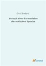 Ernst Enderis - Versuch einer Formenlehre der oskischen Sprache