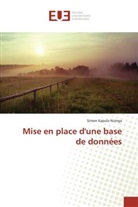 Simon Kapula Nzinga - Mise en place d'une base de données