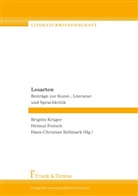 Hans Ch Stillmark, Hans Christian Stillmark, Brigitte Krüger, Helmu Peitsch, Helmut Peitsch, Hans Christian Stillmark... - Lesarten