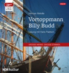 Herman Melville, Hans Paetsch - Vortoppmann Billy Budd, 1 Audio-CD, 1 MP3 (Hörbuch)