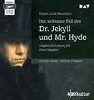 Robert Louis Stevenson, Klaus Nägelen - Der seltsame Fall des Dr. Jekyll und Mr. Hyde, 1 Audio-CD, 1 MP3 (Audio book)