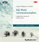 Johann Wolfgang von Goethe, Helmut Griem - Die Wahlverwandtschaften, 1 Audio-CD, 1 MP3 (Hörbuch)