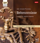 Jean-Jacques Rousseau, Alfred Semerau, Achim Höppner, Joachim Höppner - Bekenntnisse, 3 Audio-CD, 3 MP3 (Hörbuch)