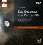 Oscar Wilde, Wolfgang Reichmann - Das Gespenst von Canterville, 1 Audio-CD, 1 MP3 (Audio book)