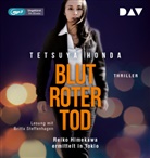 Tetsuya Honda, Britta Steffenhagen - Blutroter Tod, 1 Audio-CD, 1 MP3 (Hörbuch)