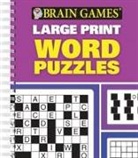 Brain Games, Publications International Ltd, Ltd Publications International - Brain Games - Large Print - Word Puzzles